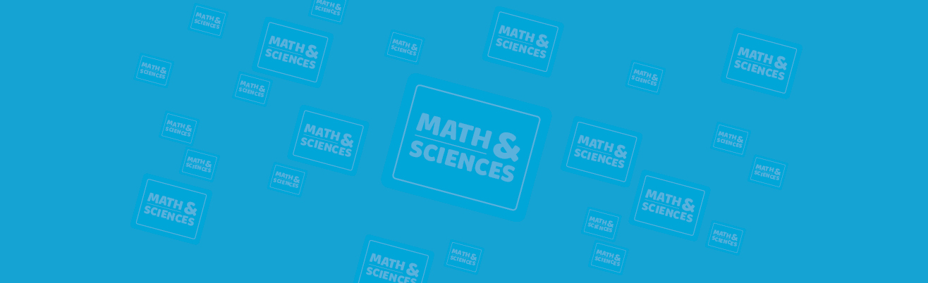 Math and Sciences Background Image