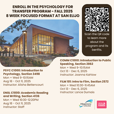 Psychology ADT Year 1 - Fall 2025 Courses