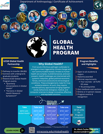 Global Health Program Flyer