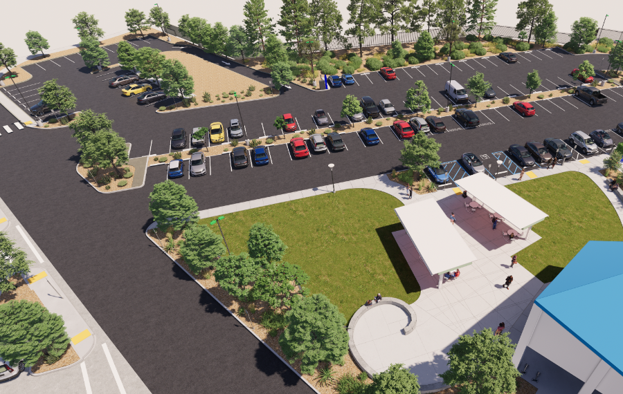 CLC Parking Lot Renovation and Demo