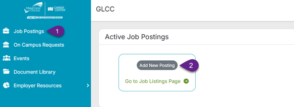 Posting a Job