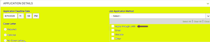 How Students Apply