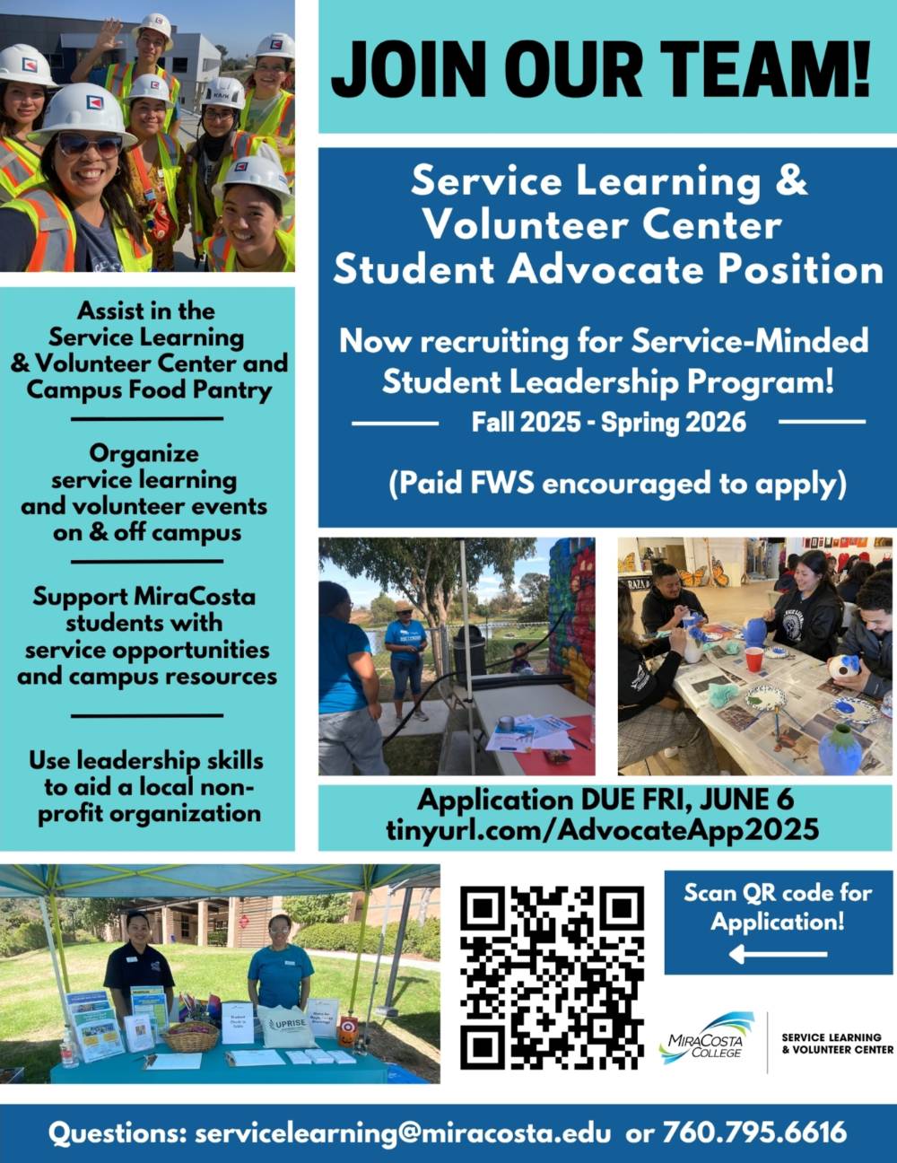Student Advocate Recruitment Flyer